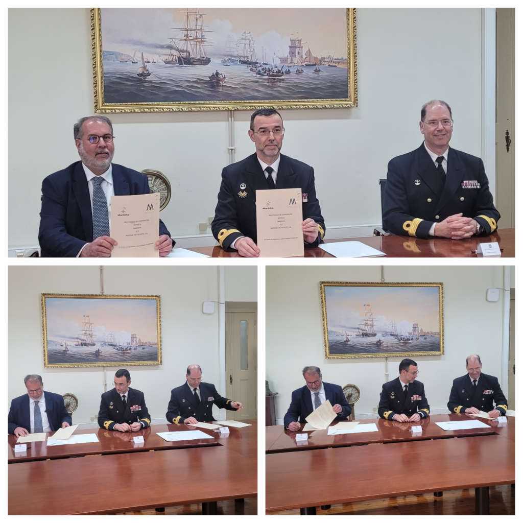 Protocolo de cooperação entre a Marinha e a Arsenal do Alfeite S.A.