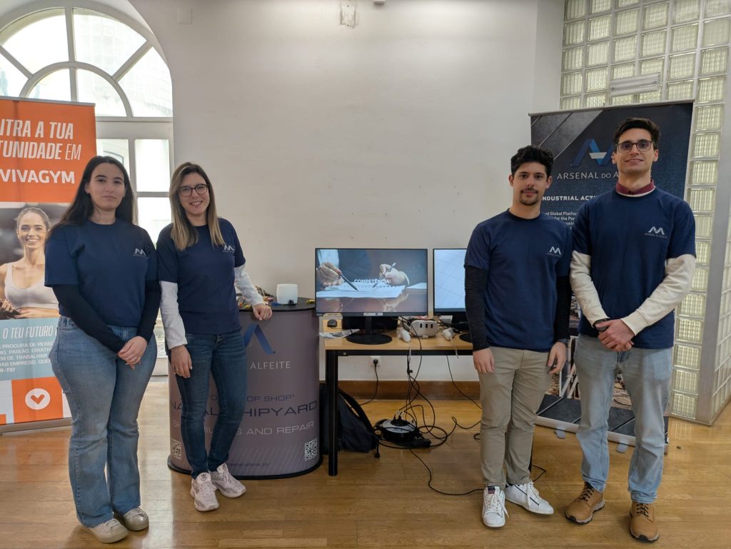 Arsenal do Alfeite marcou presença na Feira de Empregabilidade da Casa Pia de Lisboa